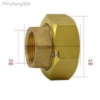 1-1/4 quot; BSP Female To 3/4 quot; BSP Female Brass Union Pipe Fitting Water Gas Oil For Water Meter