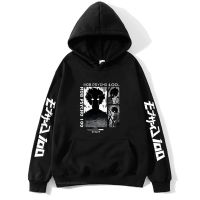 Hoodie Anime Mob Psycho 100 Kaus Grafis Shigeo Kagmirai Untuk Pria Pulover Gambar Cetak Kartun Manga Streetwear Gothic Jepang Size Xxs-4Xl