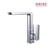 Karat Faucet ก๊อกซิงค์ผสมแบบก้านโยกติดบนเคาน์เตอร์ KF-43-927-50