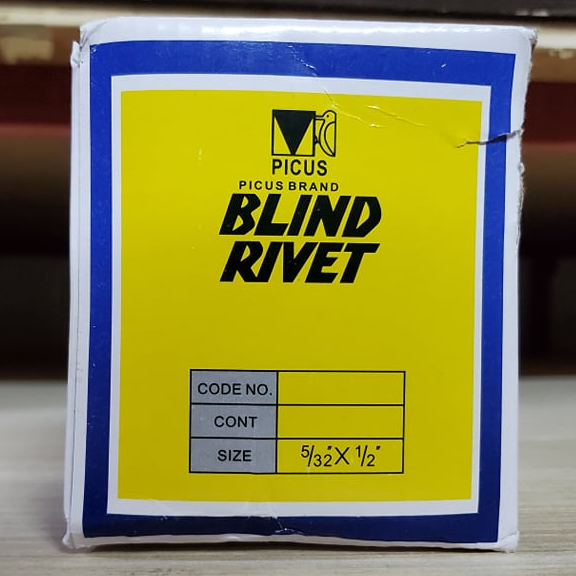Blind Rivet 5/32 x 1/2 (per box) Lazada PH