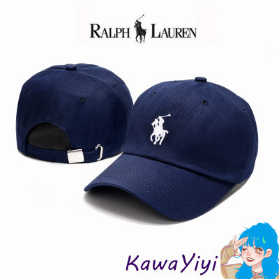Ralph Laurens หมวกเบสบอลของแท้,หมวกแก๊ปเบสบอลปักโลโก้แฟชั่นหมวกหมวกสไตล์เกาหลีผู้ชายและกีฬาสำหรับผู้หญิงของขวัญวันหยุดหมวกแก๊ปหมวกกอล์ฟโปโล