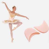 Silicone Gel Dance Point Pads for Ballet Dancing Foot Tip Protector Breathable Hole Sole Shock Absorbing Inserts Insoles Shoes Accessories