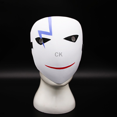 CK Anime Black bullet Hiruko หน้ากากสีขาวหมวกกันน็อกคอสเพลย์เครื่องแต่งกายอุปกรณ์ฮาโลวีนของขวัญ