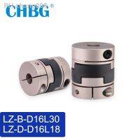 LZ D16L30 D16L18 Oldham Coupling Flexible Aluminum Alloy Shaft Coupler 4mm to 6.35mm for Servo Motors