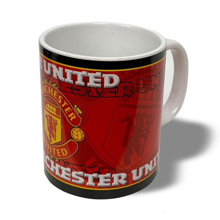 manchesterunited-แก้วกาแฟเซรามิคของขวัญวันพ่อถ้วยของขวัญ-vintage-พ่อแก้วแม่แก้ว