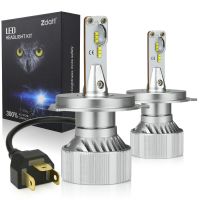 Zdatt H7 H11 H8 H1 Led Headlight Canbus 9004 9007 9008 HB3 9006 H4 Led Bulb 6000K 100W 30000LM 12V Mini Turbo Fan for Car Lamp Bulbs  LEDs  HIDs