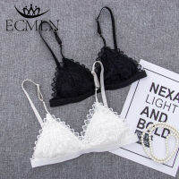 ECMLN Women Bra Floral Lace Bra Wire Free Bralette Lingerie Female Seamless on Sale Bra