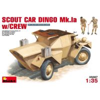 โมเดลประกอบ MiniArt 1/35 MI35087 SCOUT CAR DINGO MK.LA W/CREW