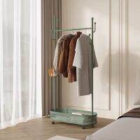 [COD] Floor-to-ceiling hanger home load-bearing extra-thick floor-to-ceiling iron coat bedroom clothes hanging dirty basket