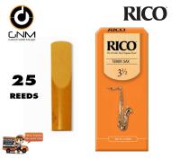 Rico ลิ้นเทนเนอร์ แซกโซโฟน รุ่น กล่องส้ม เบอร์ 3.5 กล่องละ 25 อัน