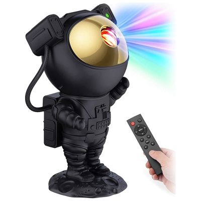 Star Projector Galaxy Night Light Starry Ceiling Lamp - Astronaut Space Projector with Timer Remote, Kids Room Decor