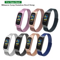 For OPPO Band eva Strap Milanese Loop Metal WatchBand bracelet