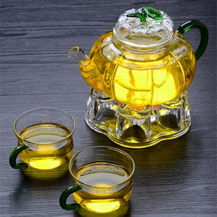 clear-glass-heat-resisting-heart-shape-teapot-warmer-heater-base-candle-holder