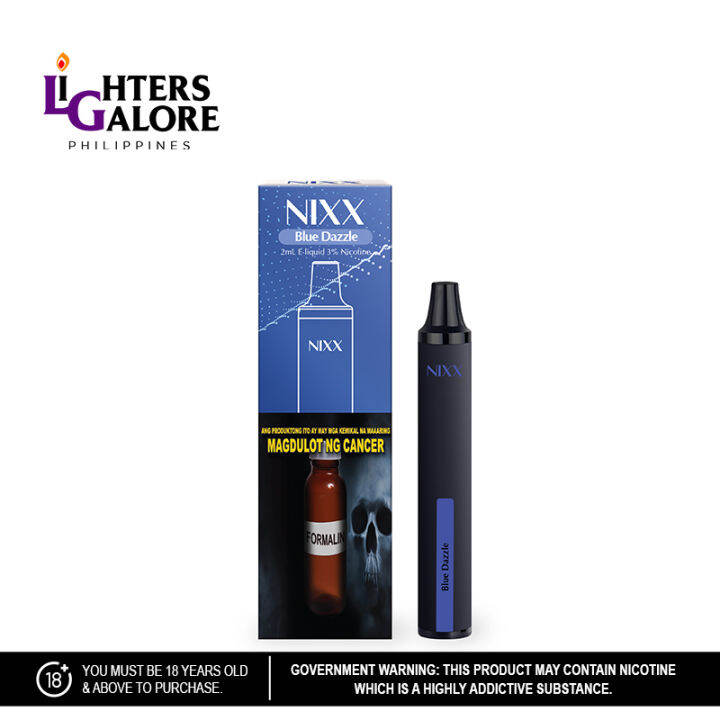 Lighters Galore NIXX ONE STIX DISPOSABLE VAPE PEN (UP TO 500 PUFFS, 3