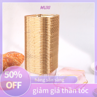 ?【HOT SALE】MUXI ถาดรองคัพเค้กมัฟฟินหนา50ชิ้นถาดรองเค้กสีทองอุปกรณ์สำหรับงานปาร์ตี้