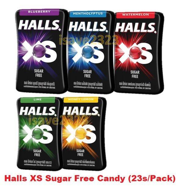 Halls XS Sugar Free Candy (23s/Pack) - 5 Flavours | Lazada