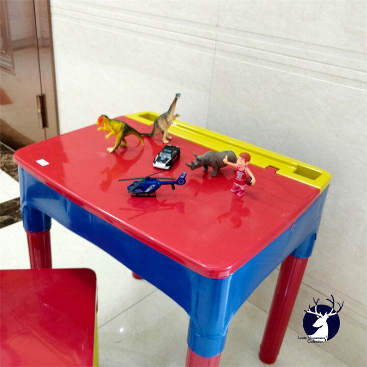 KIDS STUDY TABLE WITH CHAIR KIDS TABLE AND CHAIR SET KIDDIE TABLE SET STUDY TABLE WITH CHAIR FOR