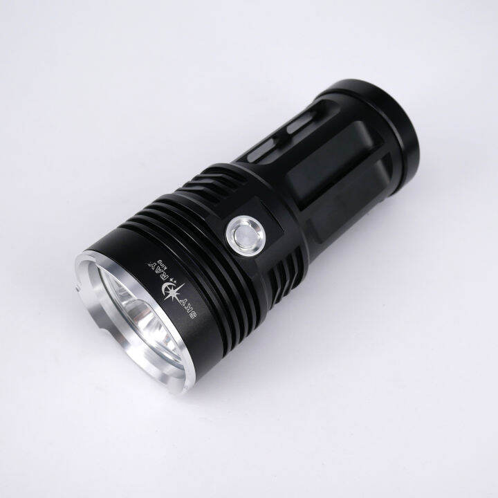 skyray-ไฟฉาย-4-ตา-skyray-4-x-cree-xm-l2-t6-led-6800lm-พร้อมที่ชาร์จถ่านและถ่านชาร์จ-1389