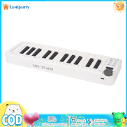 Midi Keyboard Controller Usb Rechargeable 25 Keys Smart Wireless Midi