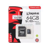 Kingston สื่อบันทึกข้อมูล Micro SD 64GB (SDC, Class 10)