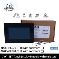 Lh3tih 7.0 "Nextion ปรับปรุง HMI สมาร์ท USART UART Serial TFT จอแสดงผล LCD โมดูล Capacitive หลายหน้าจอสัมผัส W/ ตู้