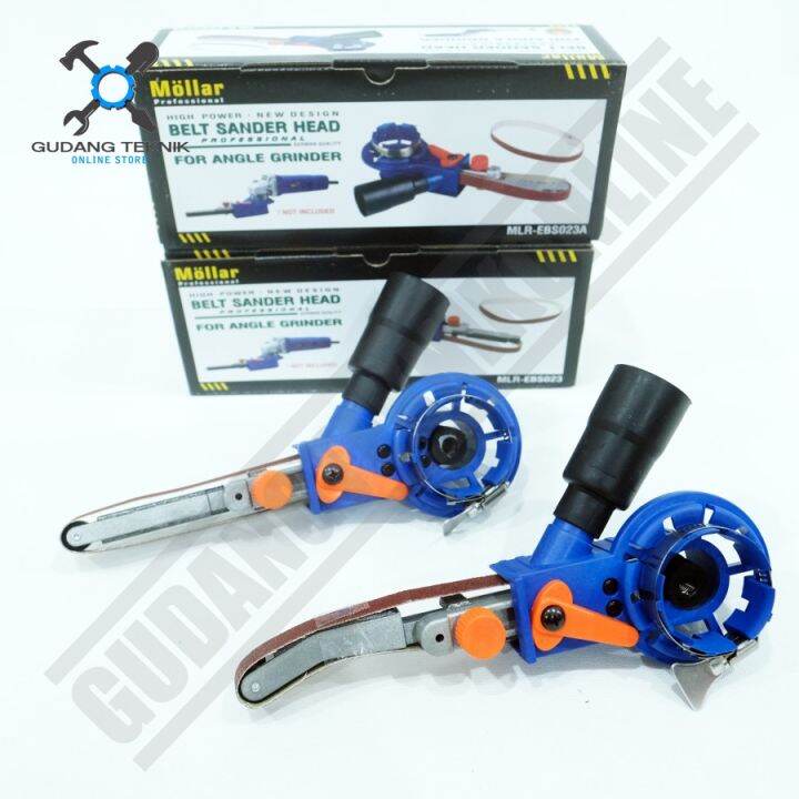 Belt Sander Head Mesin Gerinda 4 Inch Lurus MOLLAR Adapter Amplas