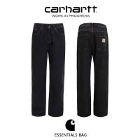 Carhartt Carhartt กางเกงยีนส์ Carhartt กางเกงยีนส์ของการฟื้นฟูแบบโบราณผู้ชายและผู้หญิงคนรักเครื่องมือกางเกงสแล็คญี่ปุ่นทรงกระบอกตรงไทด์