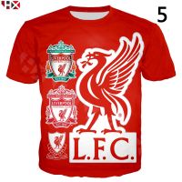 2023 Popular Liverpool Jersey 3d Print Harajuku Style t Shirt New Popular comfortable