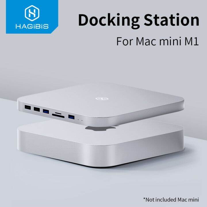 Hagibis Usb C Hub For Mac Mini M With Sata Hard Drive Enclosure Type C Ssd Case Docking Station