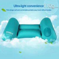 Travel Folding Self-inflating Back Cushion Pillow