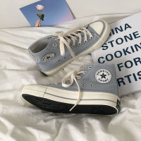 High Top Shoes 1970s Canvas Shoes Women Shoes ULZZANG Students White Shoes