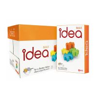 ส่งด่วน! ไอเดีย แมกซ์ กระดาษถ่ายเอกสารA4 70 แกรม 500 แผ่น x 5 รีม Idea Max Copy Paper A4 70 Gsm. 500 Sheets (5 Reams) สินค้าราคาถูก พร้อมเก็บเงินปลายทาง