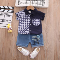 IENENS Summer Boys Casual Clothing Sets 0-4 Years Baby Outfits 2PCS Kids Short Sleeves T-shirt + Shorts Children Clothes Suits