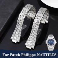 Watch Band For Patek Philippe Nautilus watchstrap mens 5711/1A010 series stainless steel watch chain convex mouth 25mm-13mm