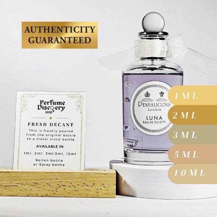 Penhaligon's Luna eau de toilette perfume sample Lazada PH
