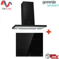 [0% 10 เดือน] (Gorenje) เครื่องดูดควันชนิดติดผนัง WHT9SYB + เตาอินดักชั่น IT640BCSC