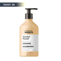 Loreal Absolut Repair shampoo 500ml. แชมพูสำหรับผมเสียมาก