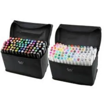 80pcs Pack Of Colorful Waterproof Markers Multi-color Set