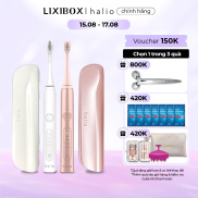 Combo 2 Bàn Chải Điện Halio Sonic Whitening Electric Toothbrush PRO