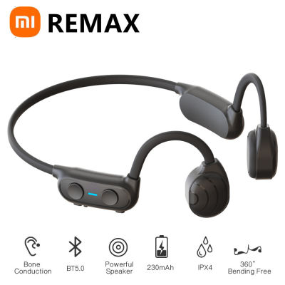 Xiaomi REMRX Bone Conduction Headphones Wireless Earpones 5.0 Bluetooth Movement Headset Earbuds Low Latency Stereo with Micro