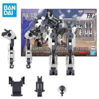 Bandai ของแท้ HG AMAIM นักรบที่เส้นเขตแดน WEAPOW SET4อะนิเมะตุ๊กตาขยับแขนขาได้หลายกรอบข้อต่อของขวัญของเล่นชิ้นส่วนแบบจำลอง