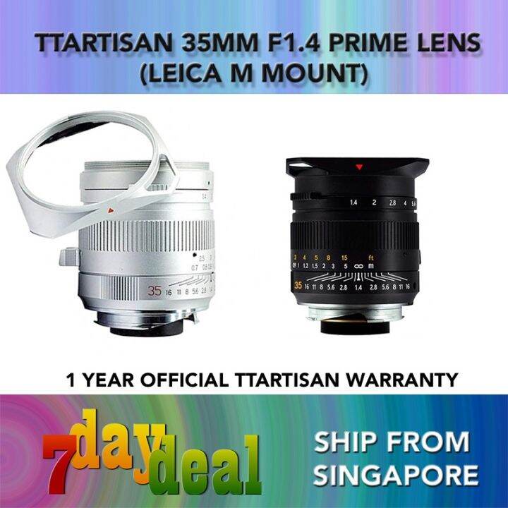 TTARTISAN Obiettivo manuale F1.4 Full Frame Tilt Shift da 50 mm, con