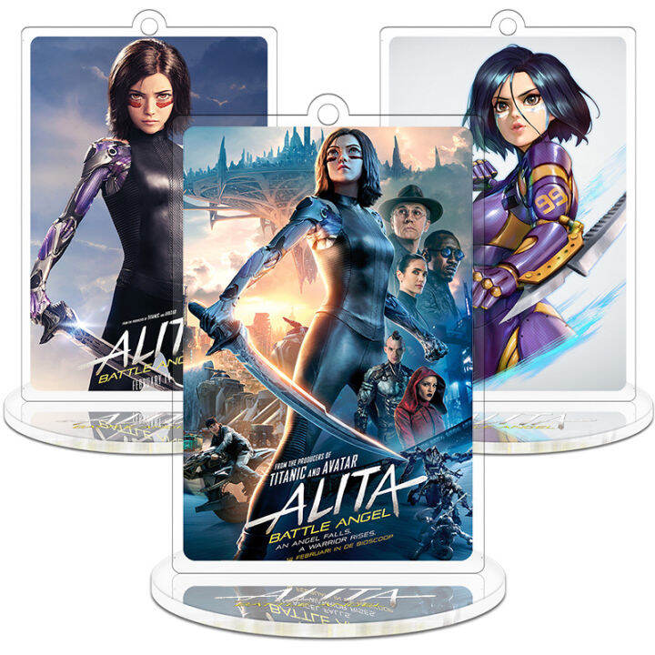 alita-movie-new-battle-angel-acrylic-model-stand-figure-toy-toys-decor-desk