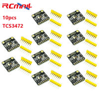 10ชิ้น TCS34725 TCS3472เซ็นเซอร์สี RGB เซ็นเซอร์การรับรู้โมดูล Diy ชุดอิเล็กทรอนิกส์ PCB คณะกรรมการ RGB IIC สำหรับ A Rduino STM32