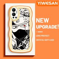 YIWESAN เคสสำหรับ Infinix 12 Play NFC 12i ร้อน12 Play Note 12 G96การ์ตูนล้อเลียนคาคาชิ คูล บอยส์ เคสดีไซน์ใหม่เคสโทรศัพท์แบบใสสีสันสดใสลายน่ารักครีมหยักขอบโทรศัพท์ผู้ขายชั้นนำ