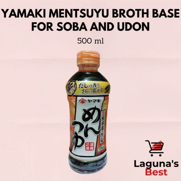 JAPAN YAMAKI MENTSUYU BROTH BASE FOR SOBA AND UDON, 500ML Lazada PH