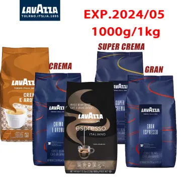 Lavazza Super Crema Roast Whole Bean Coffee by Lavazza for Unisex