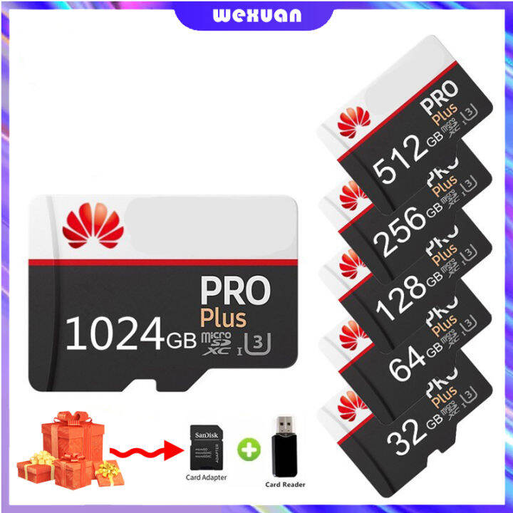 HUAWEl 100MB/S Class 10 Micro SD Memory Card 16/GB/32GB/64GB/128GB
