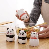 Ceramic Spice Jar Can Seasoning Bottle Salt and Pepper Shakers Spice Container Pot BBQ Condiment Kitchen Cute Spice Container