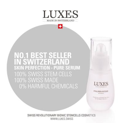 Luxes Hyaluron Intense Reduce Wrinkles และเพิ่มความชุ่มชื้นของผิวตามธรรมชาติอย่างยั่งยืน (30ml)